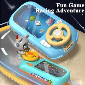 Mini Race Car Driver Steering Wheel Toy for Toddlers